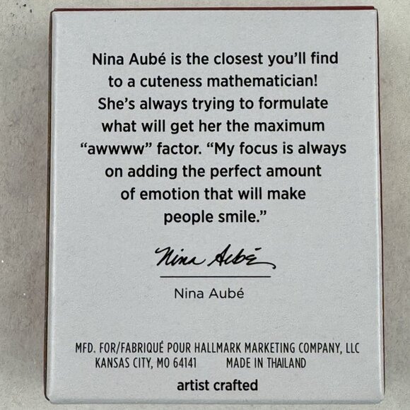 Hallmark 2021 Cozy Lil Critters Mini 1" Tree Ornament 3rd Bird all Bundled Up - Picture 4 of 10